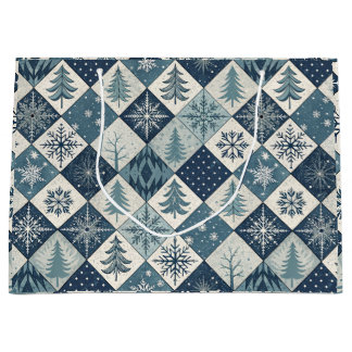 Luxurious Holiday Gift Bag ラージペーパーバッグ