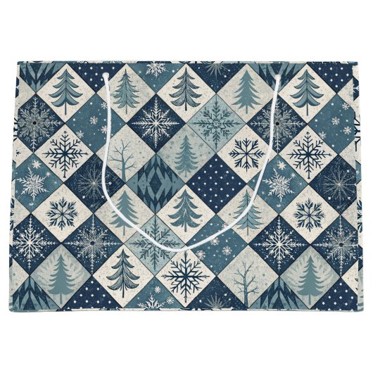 Luxurious Holiday Gift Bag ラージペーパーバッグ (正面)