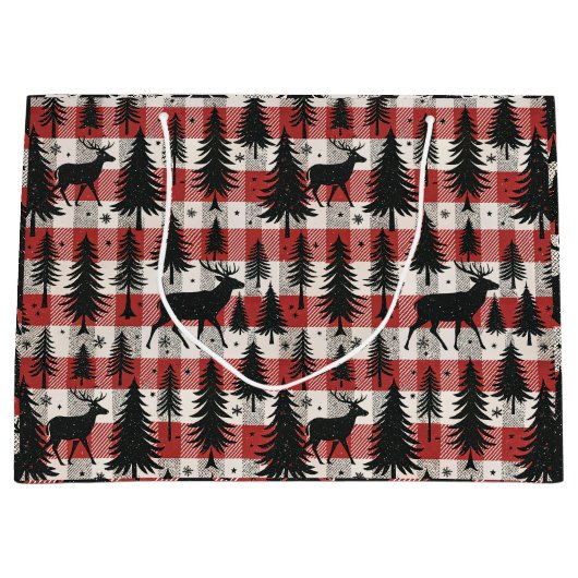 Luxurious Holiday Gift Bag ラージペーパーバッグ (正面)