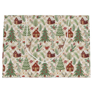 Luxurious Holiday Gift Bag ラージペーパーバッグ