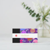 Luxurious Japanese-Style business card 名刺 (スタンド正面)