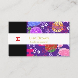 Luxurious Japanese-Style business card 名刺