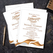 Luxurious Retirement Party 招待状