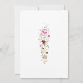 Luxurious Spring Garden Wedding Invitation 招待状 (裏面)