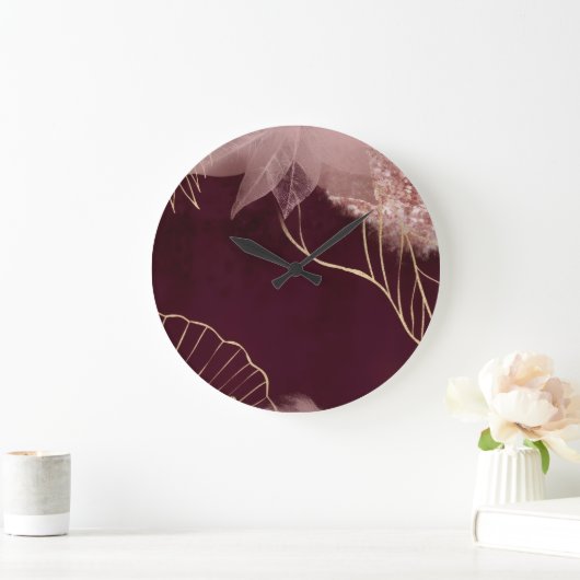 Luxurious Time Of Celestia ラージ壁時計 (ホーム)