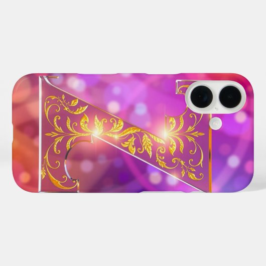 Luxurious Transparent Letter Z Case-Mate iPhoneケース (裏面 (横))