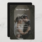 Luxurious Wedding Invitation  招待状 (正面/裏面)