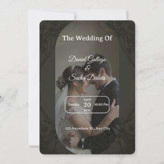 Luxurious Wedding Invitation 招待状