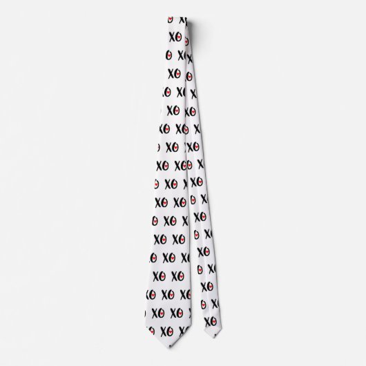 Luxurious XO XO Valentine Tie - Love Tie Gift ネクタイ (正面)