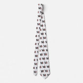 Luxurious XO XO Valentine Tie - Love Tie Gift ネクタイ (裏面)
