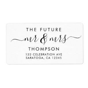 Luxury エレガント Future MRおよびMRS Script Labのモダン概要 ラベル