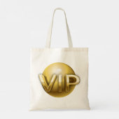 Luxury 3D Gold VIP Emblem トートバッグ (裏面)