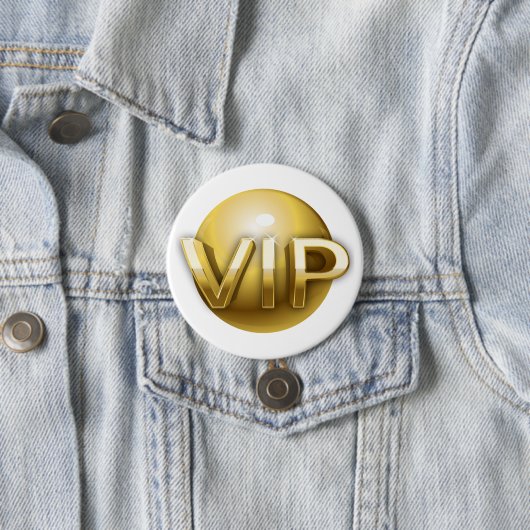 Luxury 3D Gold VIP Emblem 缶バッジ (インサイチュ)