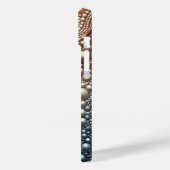 Luxury 3D Pearl Stream Gradient and Iridescent Bea Case-Mate iPhoneケース (裏面 / 左)