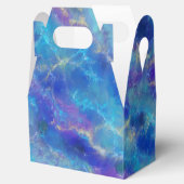 Luxury Abstract Blue Marble Pattern  フェイバーボックス (オープン)