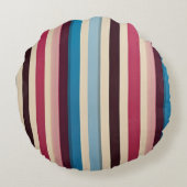 Luxury Abstract Circle Print for Brushed Polyester ラウンドクッション (裏面)