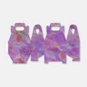 Luxury Abstract Purple Pink Marble Pattern フェイバーボックス (折り畳みなし)