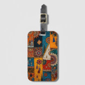 Luxury African Asian Caribbean   ラゲッジタグ (正面縦)