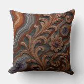 Luxury Agate and Geode Mineral Decorative Pillow クッション (正面)