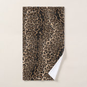 Luxury Animal Print Towel Set バスタオルセット (ハンドタオル)