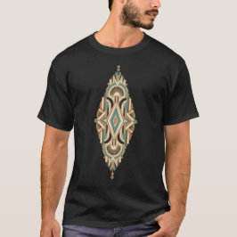 Luxury Art Deco Geometric Ornament Tシャツ