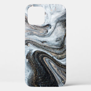 Luxury art in Eastern style. Golden swirl, artisti iPhone 12ケース