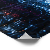 Luxury Autonomous Office Pod in Cyberpunk City  ポスター (角)