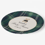 Luxury Baby Shower Boy ペーパープレート (アングル)