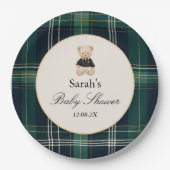 Luxury Baby Shower Boy ペーパープレート (正面)