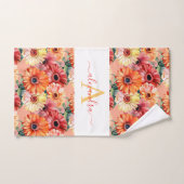 Luxury Bath Towel Set | 花とともに自分自身を甘やかす バスタオルセット (ハンドタオル)