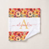 Luxury Bath Towel Set | Pamper Yourself w/ Flowers バスタオルセット (ウォッシュタオル)