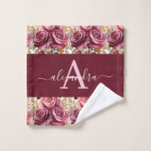 Luxury Bath Towel Set | Pamper Yourself w/ Flowers バスタオルセット (ウォッシュタオル)