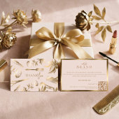 Luxury Beauty Business Thank You for Your Purchase サンキューカード