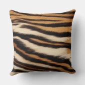 Luxury Beauty Spa Logo Elegant Tiger Print Salon クッション (裏面)