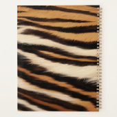 Luxury Beauty Spa Logo Elegant Tiger Print Salon プランナー手帳 (裏面)