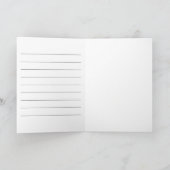 Luxury Black & Gold Graduation Announcement Photo  カード (内部)