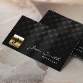 Luxury Black & Gold Music Arranger Business Card 名刺