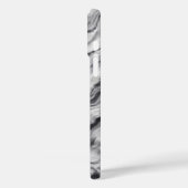 Luxury Black & White Marble Case - Deep Layered  Case-Mate iPhoneケース (裏面 / 左)