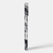 Luxury Black & White Marble Case - Deep Layered  Case-Mate iPhoneケース (裏面 / 右)