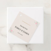 Luxury Blush Wedding  フェイバータグ (インサイチュ)