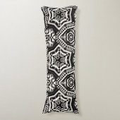 Luxury Body Pillow | Checkerboard Bold Pattern  ボディピロー (正面縦)