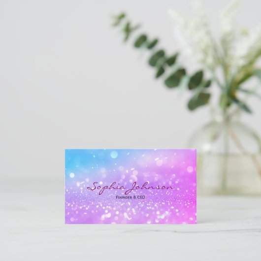Luxury Business Card - chic and classy 名刺 (スタンド正面)