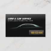 Luxury Car Limousine & Car Service名刺 名刺 (正面)