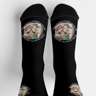 Luxury Catイタリアン：ヤナギの靴下 ソックス