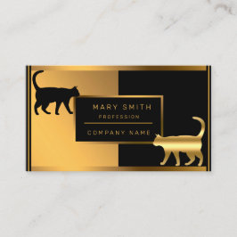 Luxury Cat Pet獣医があなたのテキストを追加 名刺