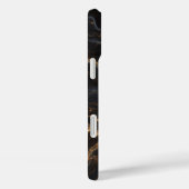 Luxury Celestial Black Marble Case - Shimmering  Case-Mate iPhoneケース (裏面 / 右)
