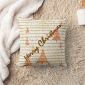 Luxury Christmas Christmas Trees Festive クッション (ブランケット)