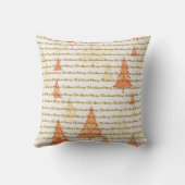 Luxury Christmas Christmas Trees Festive クッション (裏面)