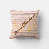 Luxury Christmas Christmas Trees Festive クッション (正面)