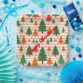 Luxury Christmas Christmas Trees Festive ペーパープレート (パーティー)